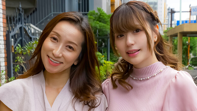 《素人・おばさん》ち〇こぶち込みてぇ！絶品な母と娘が複数プレイで悶絶イッチャウナンパ親子丼企画