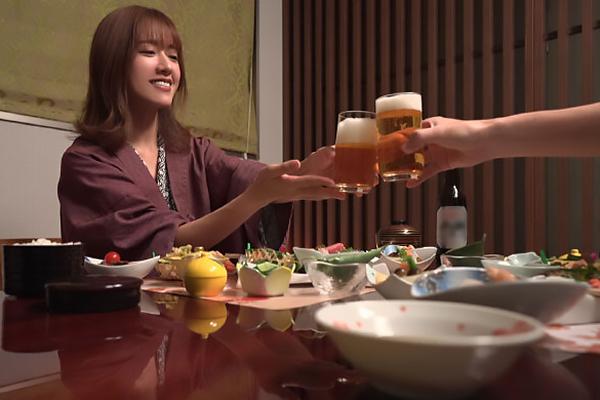 《騎乗位動画》極上のおマ●コ堪能！≪も、っとぉ?いっくぅ…≫こんなイイ女と温泉旅行にまじ最高エロ淫です♪
