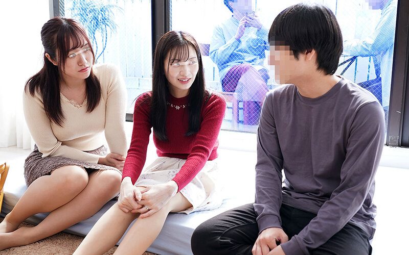 ≪NTR≫エロ過ぎる性行為我慢できない筆おろしデカパイママ友2人組が童貞くんをダブルで筆おろし♪触れる肉体、悶えイク!!